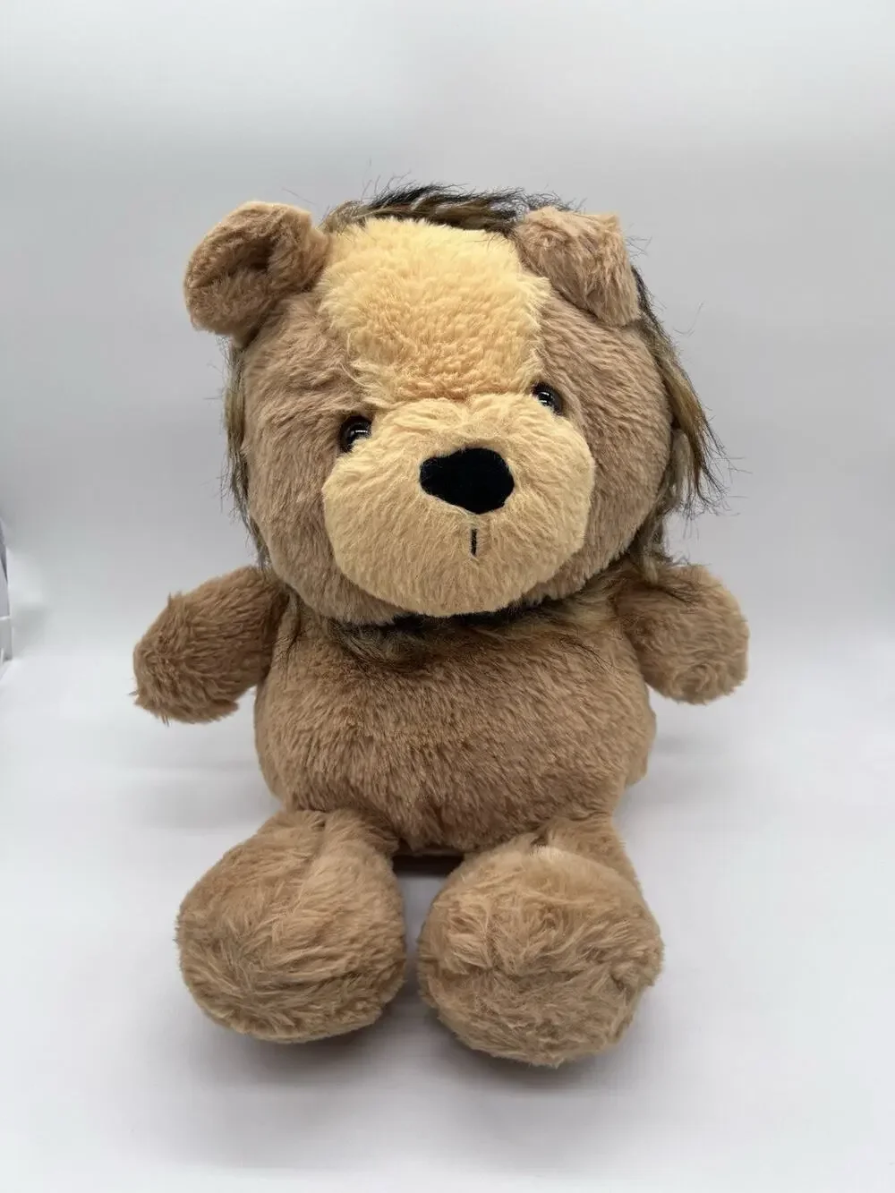Animal Adventure Lion Plush Brown 11” Sitting Stuffed Animal Soft Toy 2021 HTF